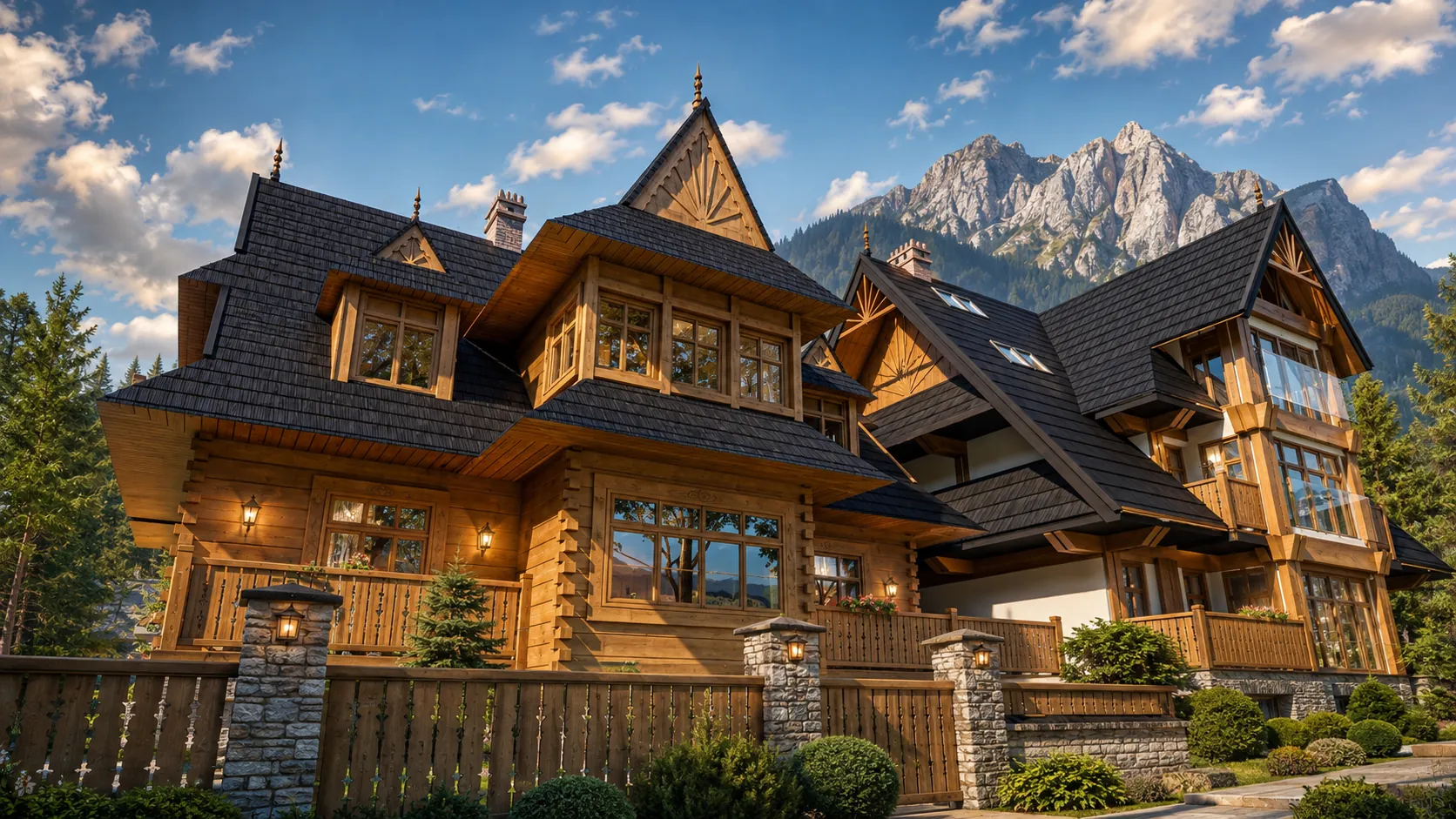 Główna bryła Villa Montana
